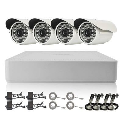 8Ch Night Vision Waterproof CCTV Camera System with H.265 P2P POE NVR Kit for Enhanced Security