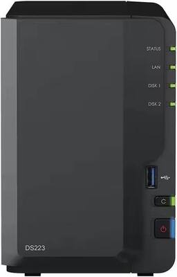 Original DS223 2-bay Nas High-Performance Networking Storage Solution Centralized Data Storage