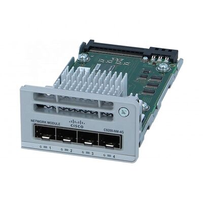 Original New  Catalyst 9300 4 X 1G Network Expansion Module C9200-NM-4G